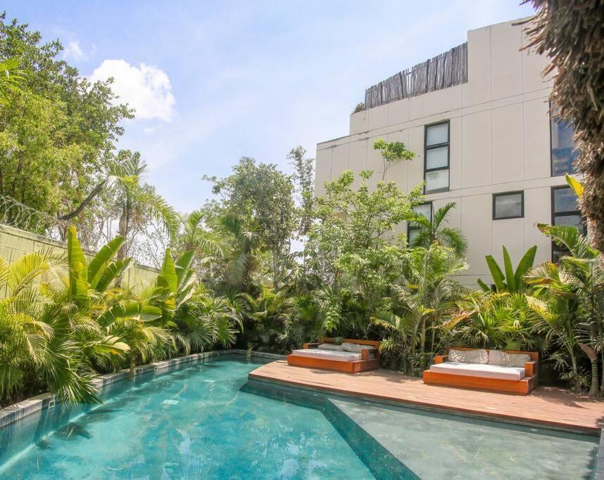 Dhalia - Private Roof With Pool & Beach Club Access Tulum Pueblo Buitenkant foto