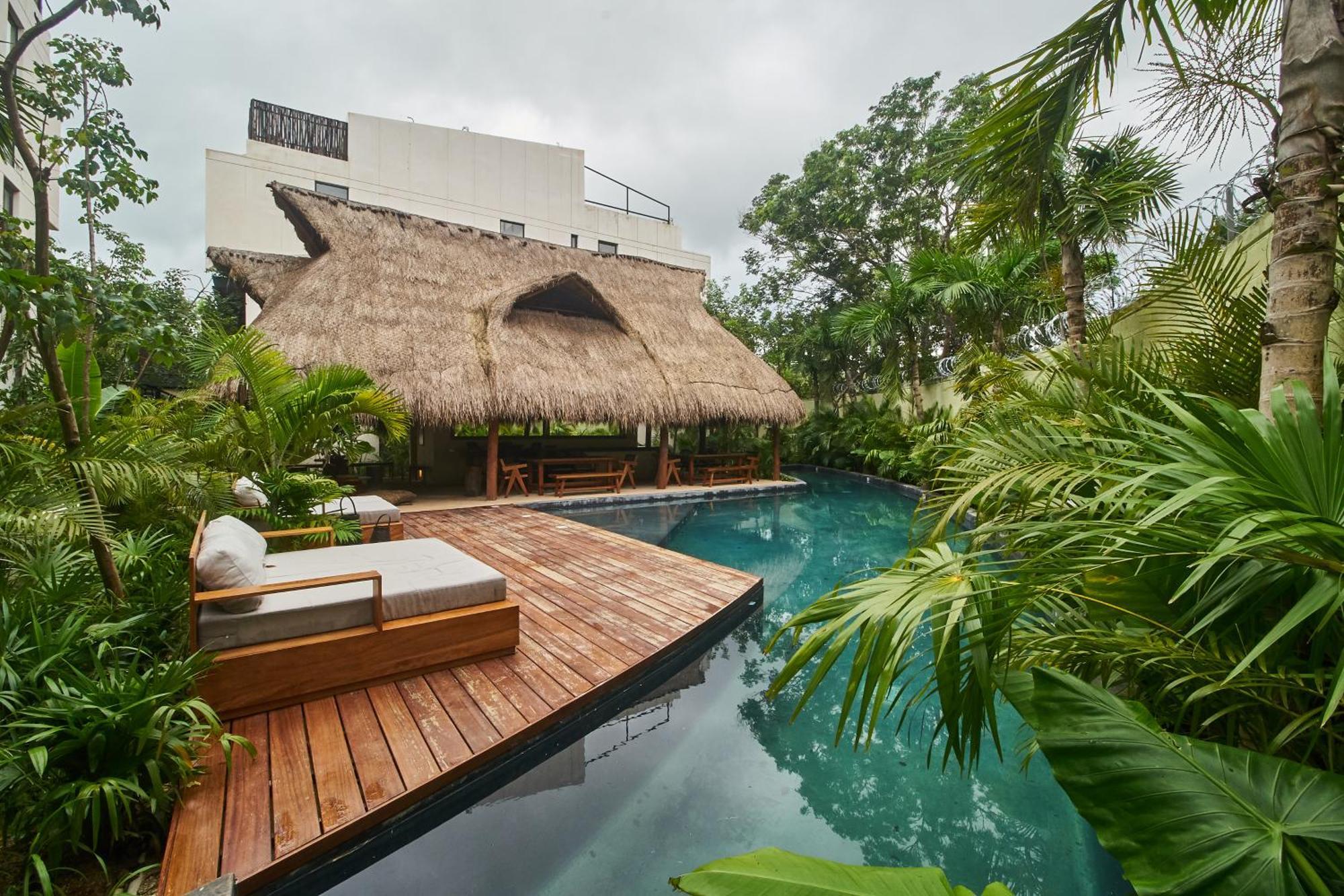 Dhalia - Private Roof With Pool & Beach Club Access Tulum Pueblo Buitenkant foto